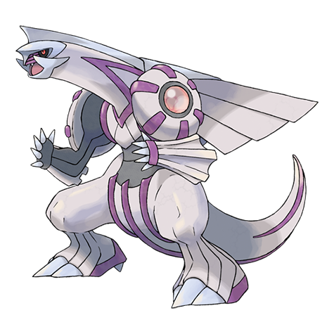Palkia, the Pokemon Pearl box legendary